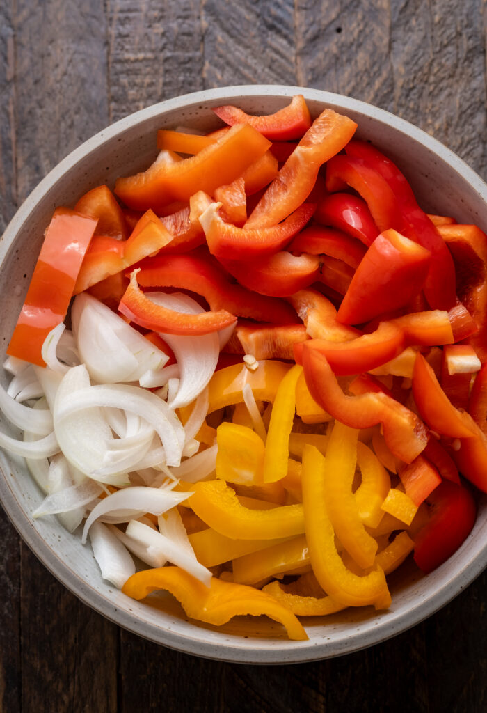 peppers and onions