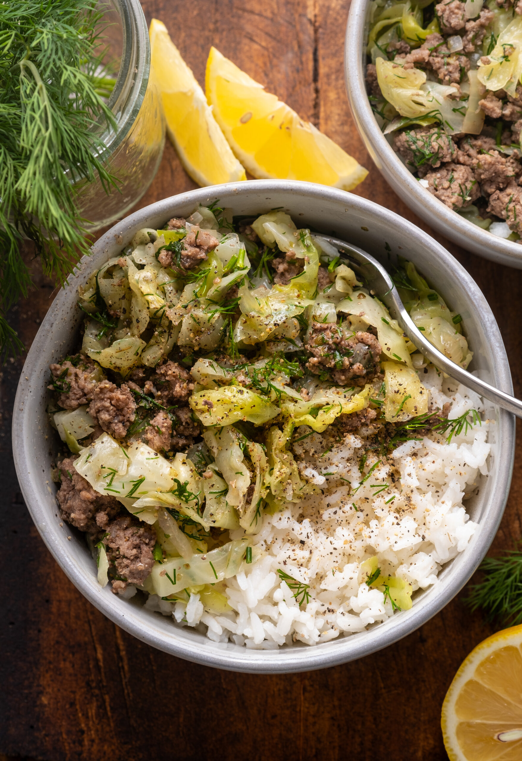 Greek Cabbage Roll Bowls