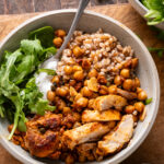 Sun dried tomato chicken and chickpeas