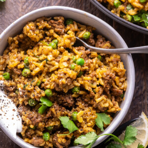 One pot curry rice and beef