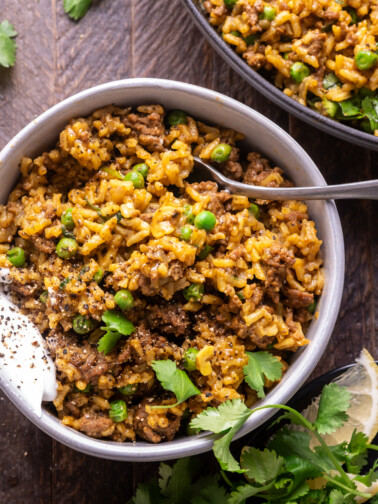 One pot curry rice and beef