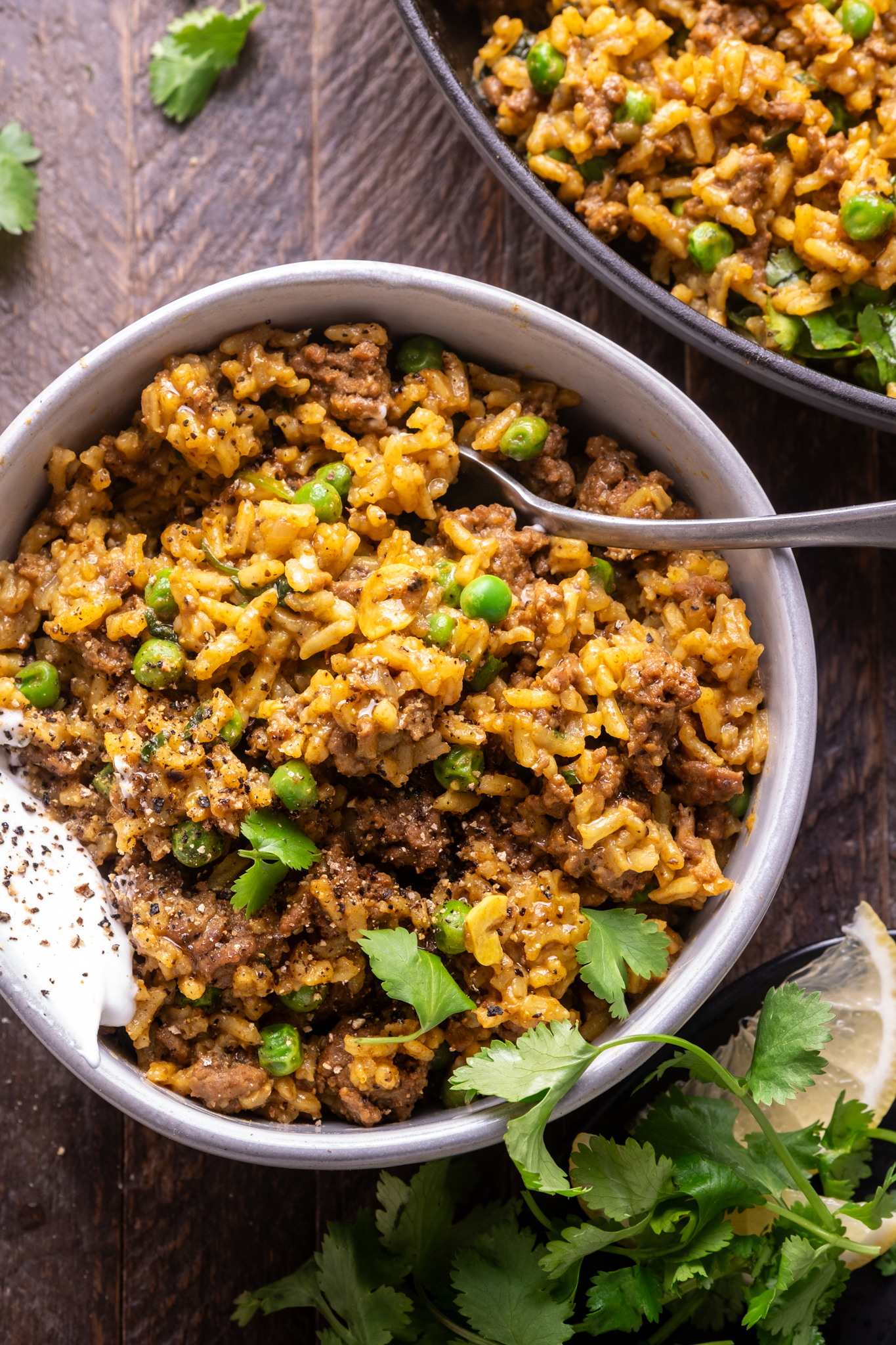 One Pot Curry Beef and Rice