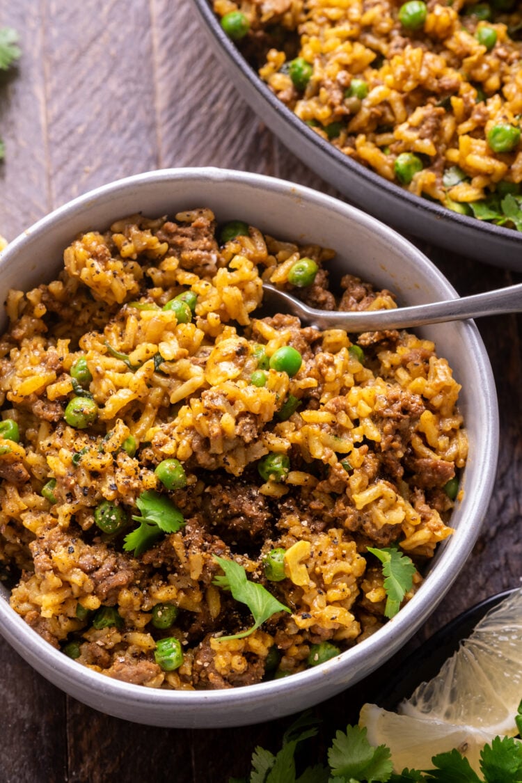 One Pot Curry Beef and Rice - Wandering Chickpea