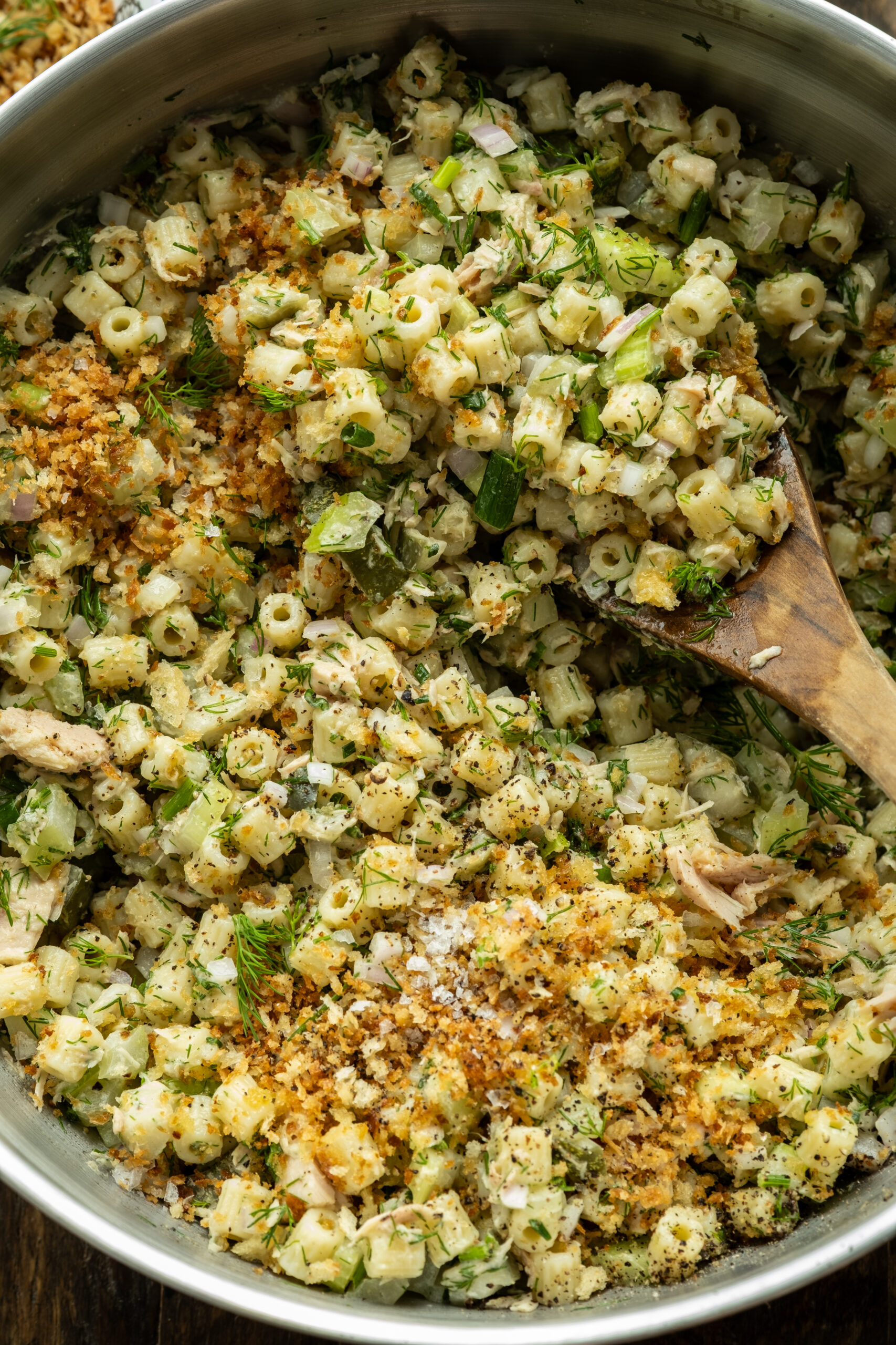 Dill Pickle Pasta Salad
