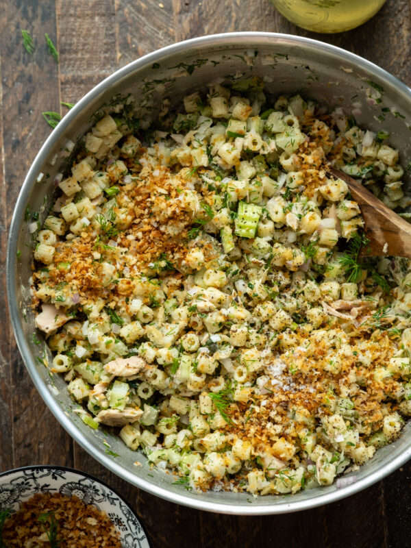Dill Pickle Pasta Salad