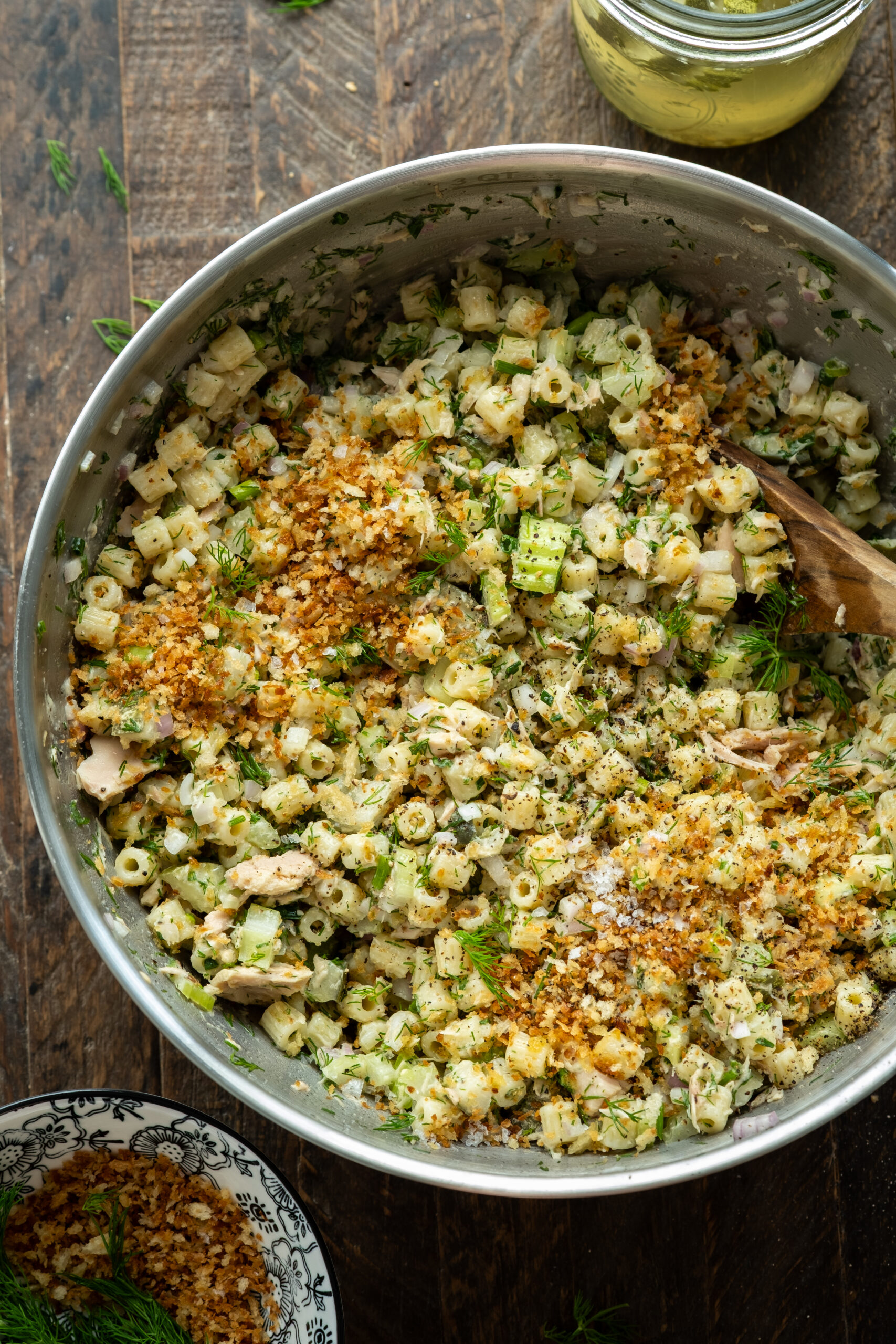 Dill Pickle Pasta Salad