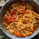 Cold Soy Marinated Tomato Noodles