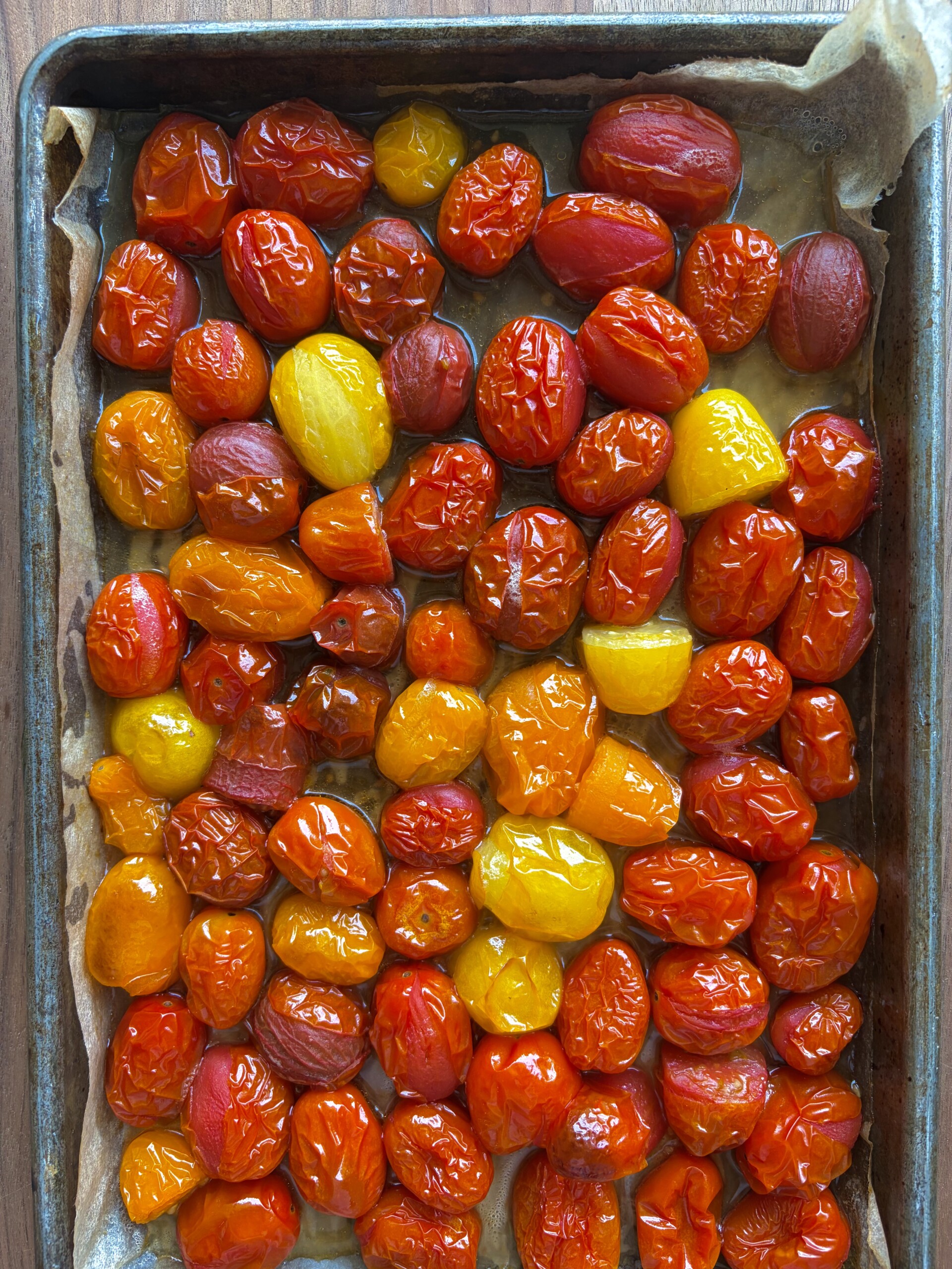 roasted cherry tomatoes instructions - step 2