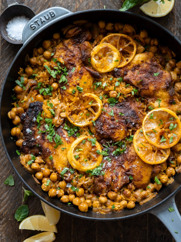 One Pot Chicken Shawarma and Rice