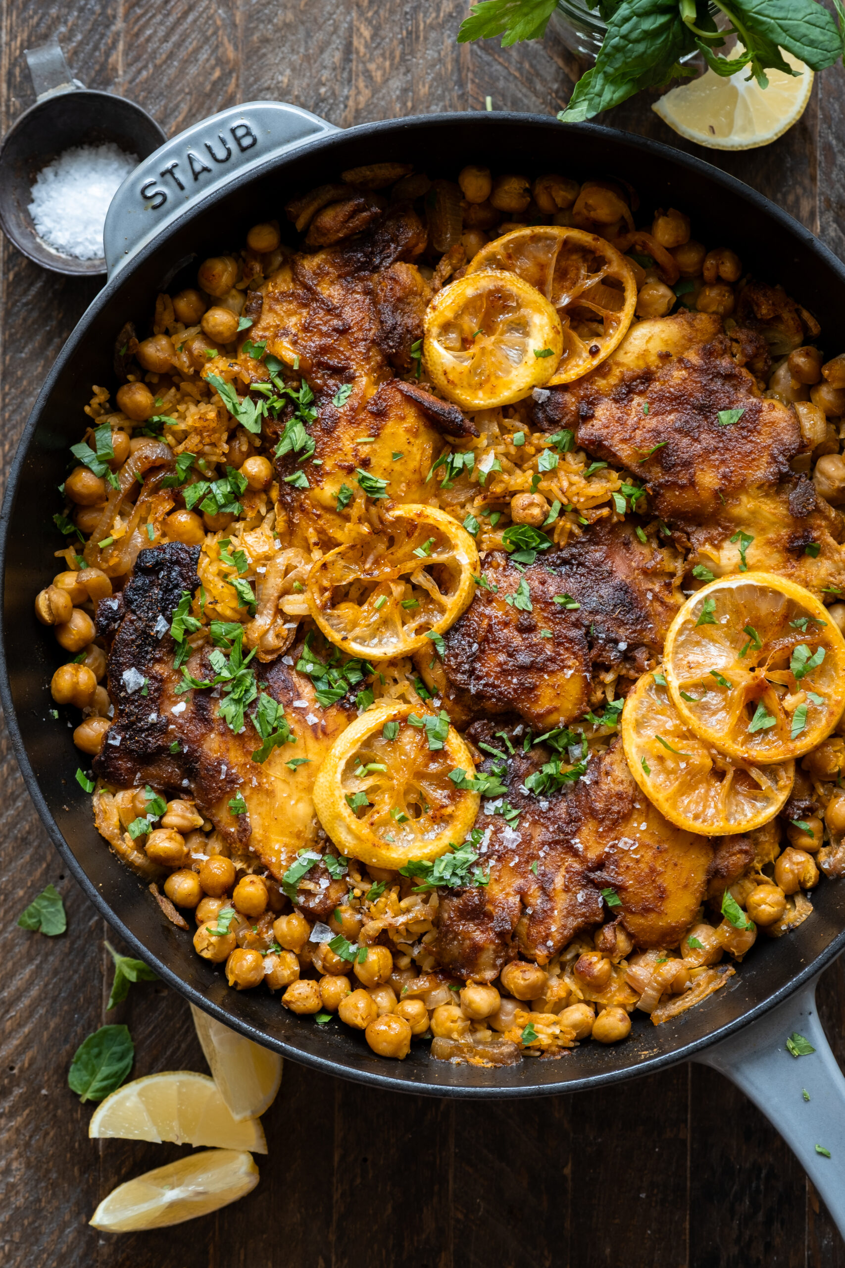 One Pot Chicken Shawarma and Rice