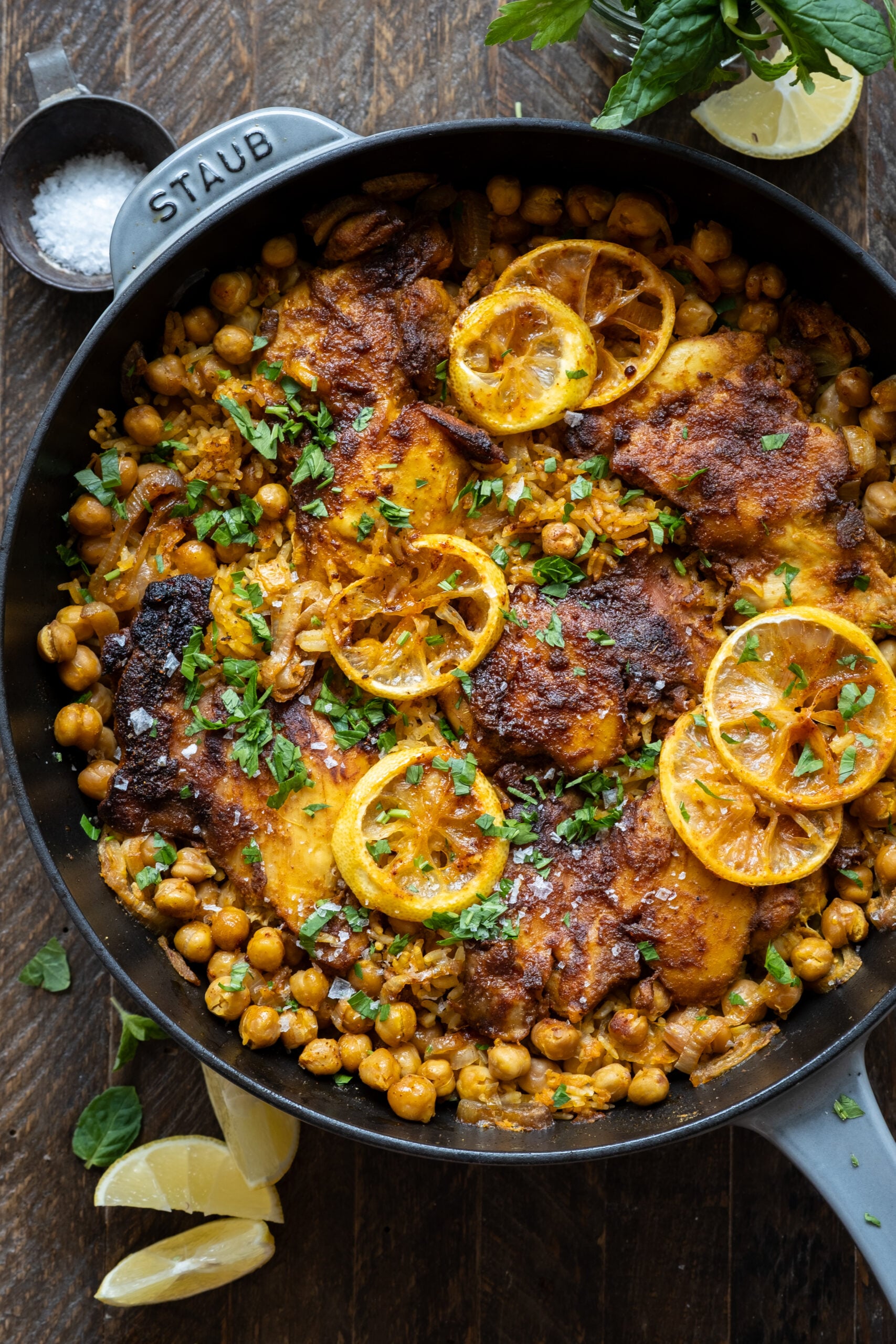 One Pot Chicken Shawarma and Rice