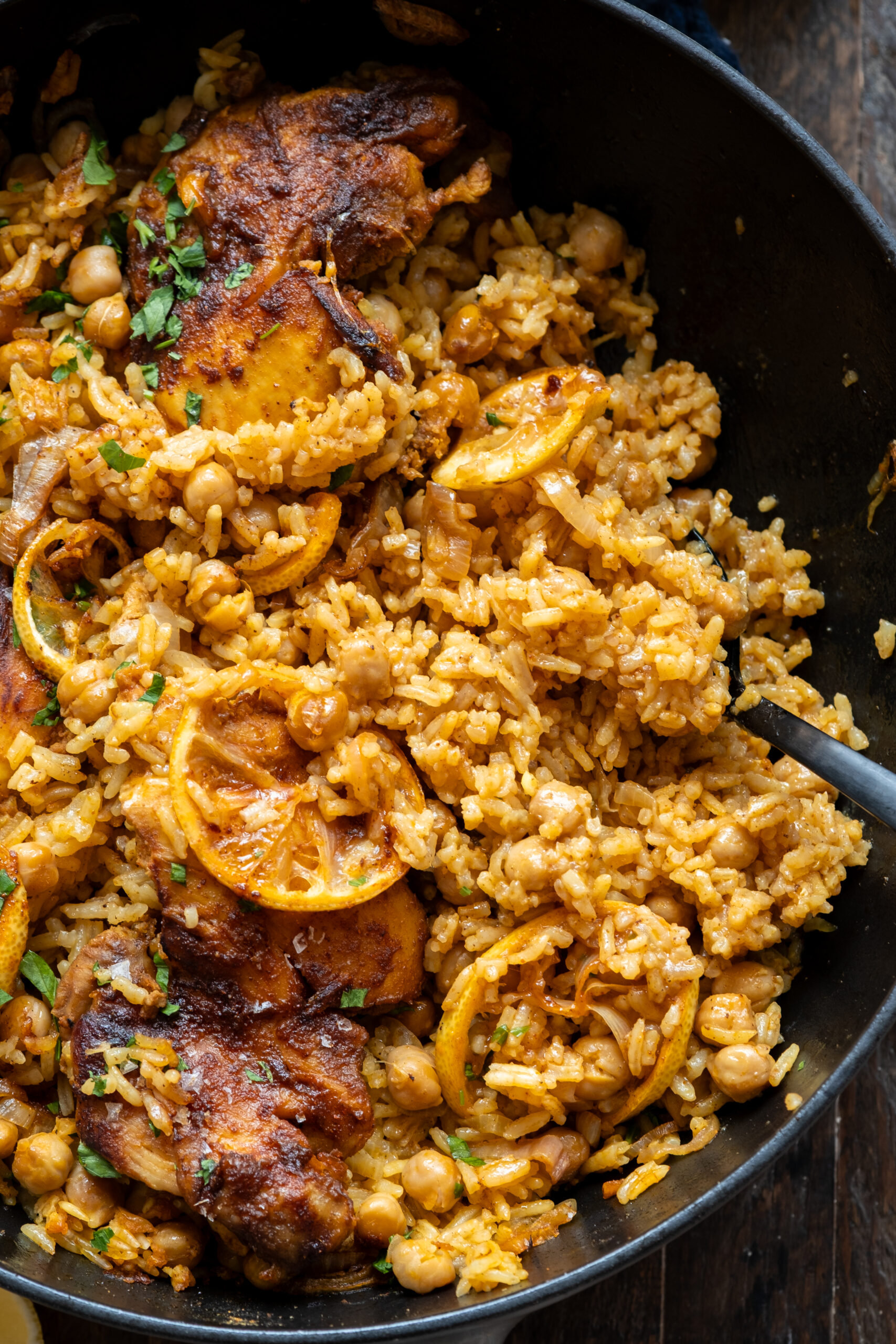 One Pot Chicken Shawarma and Rice