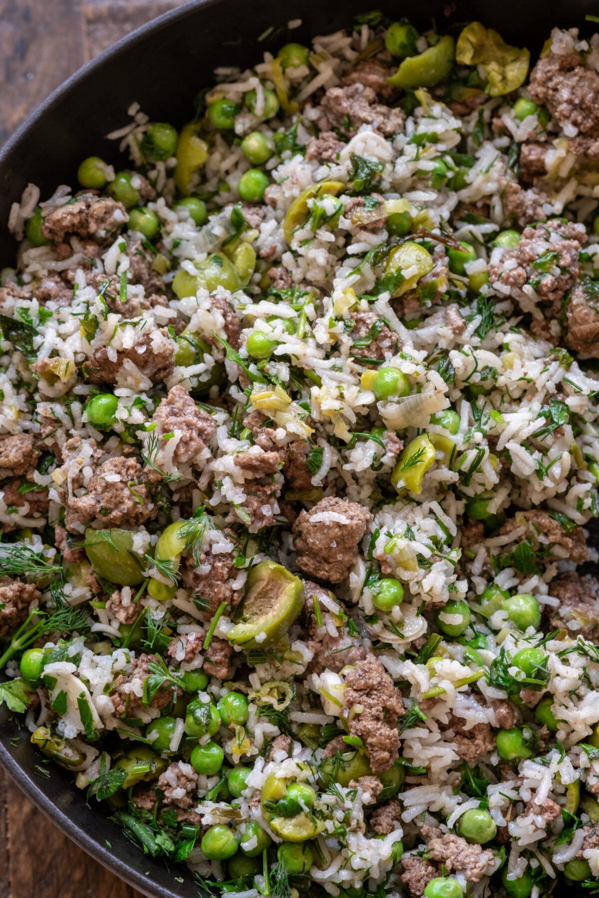 Herby Ground Beef and Rice