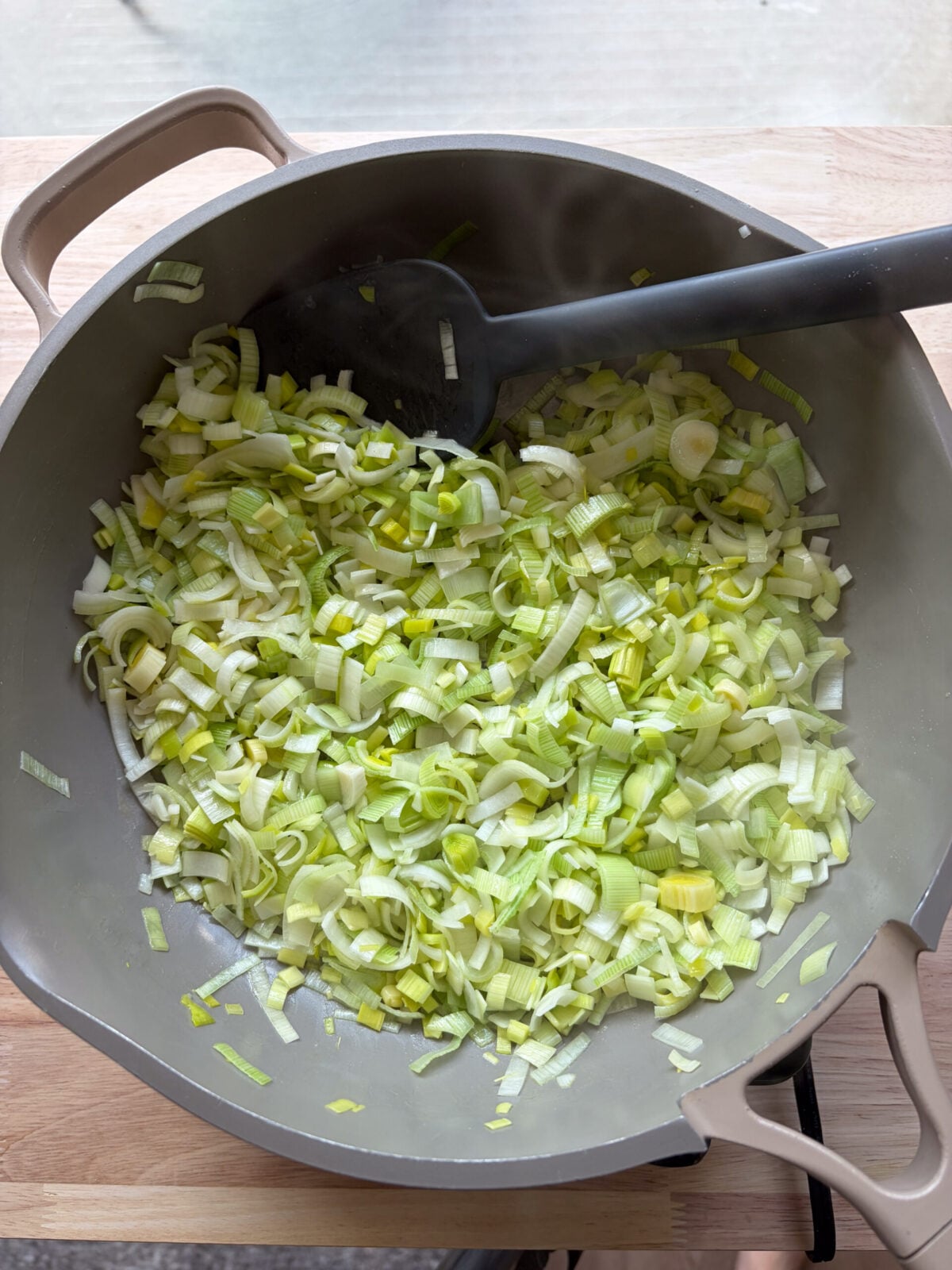 How to make Leek & Rice Turkey Meatballs (step 1)