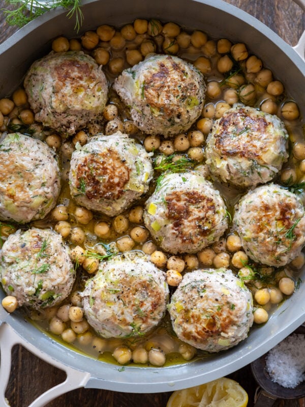 Leek & Rice Turkey Meatballs