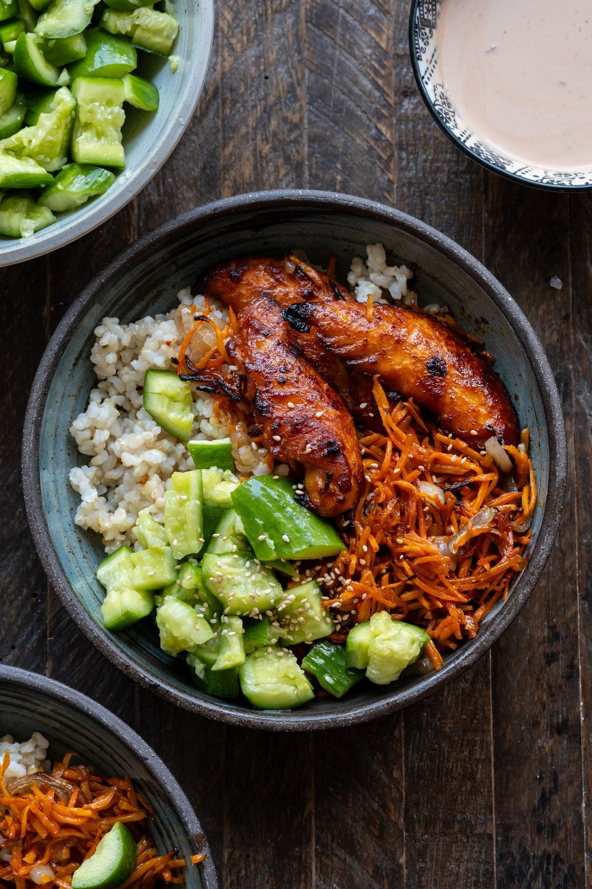 Sheet Pan Gochujang Chicken Bowls