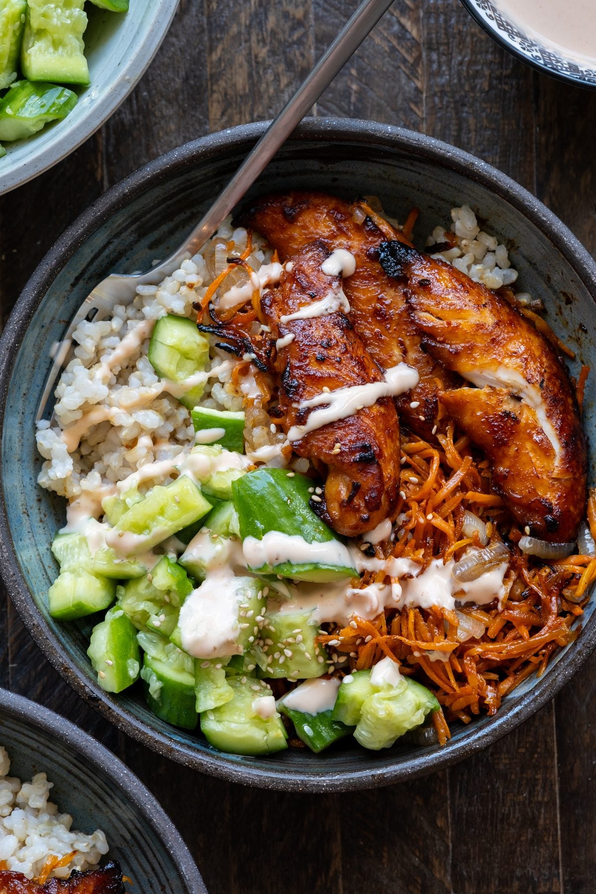 Sheet Pan Gochujang Chicken Bowls