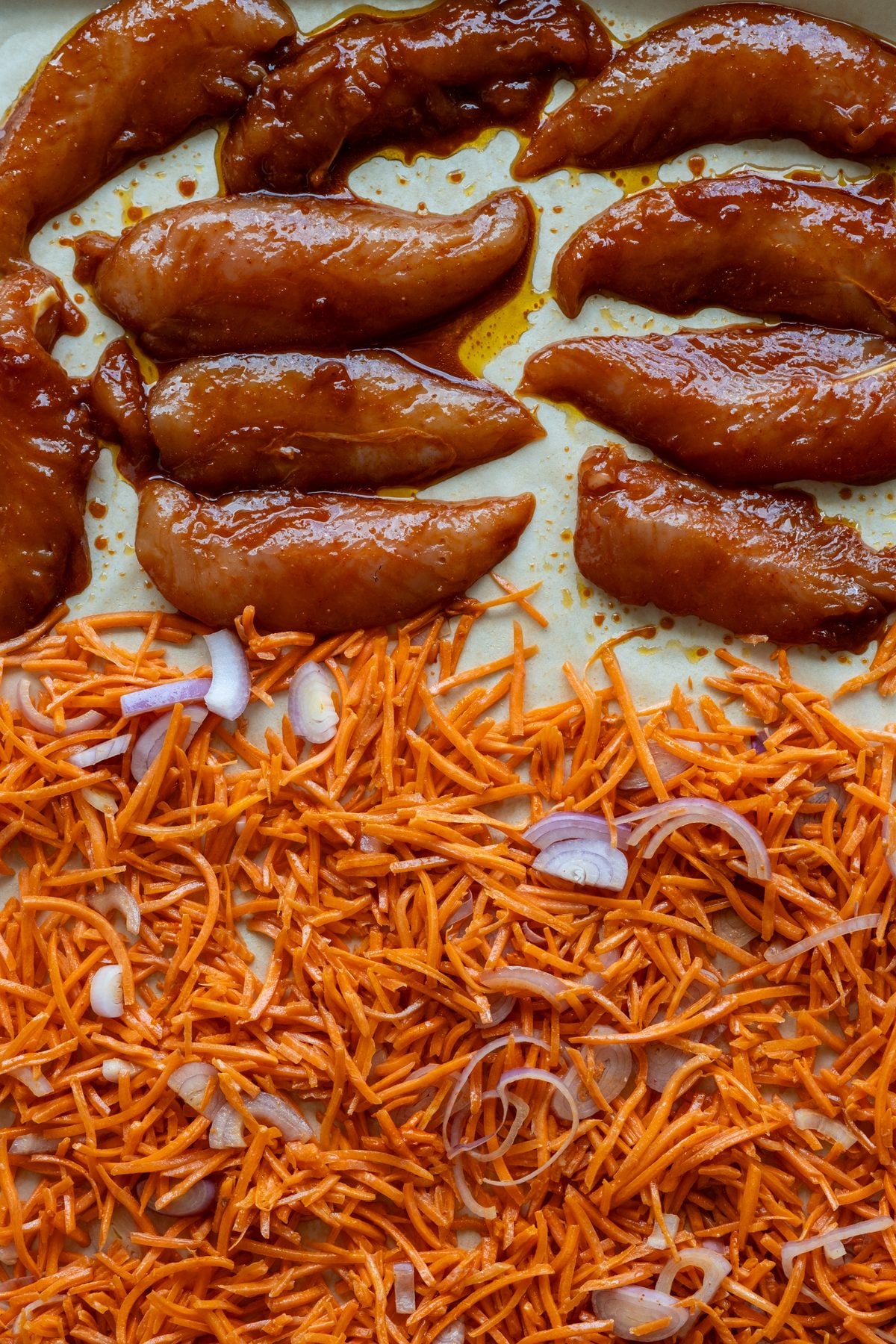 Sheet Pan Gochujang Chicken Bowls