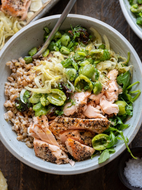 Slow Roasted Salmon with Fennel