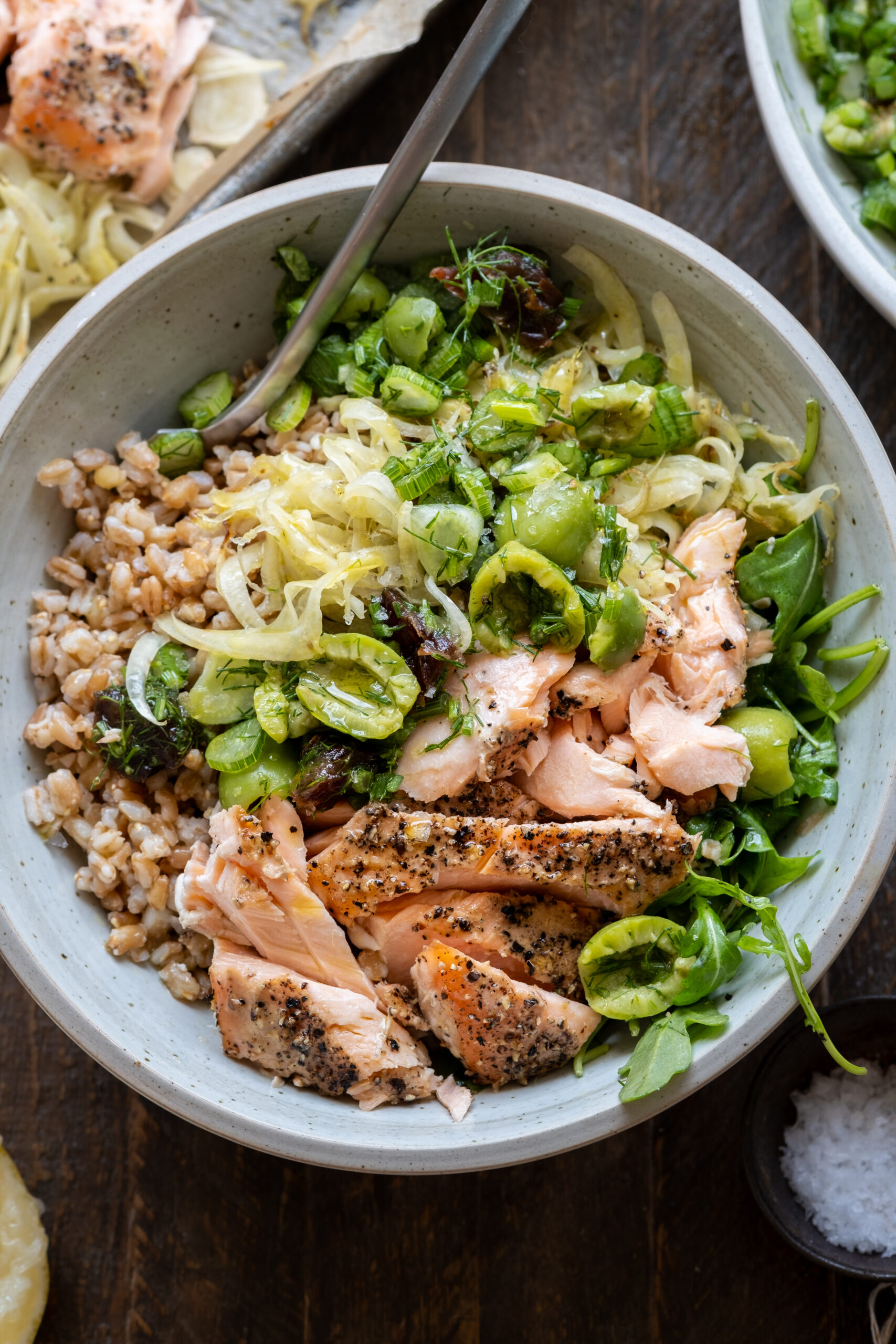 Slow Roasted Salmon with Fennel