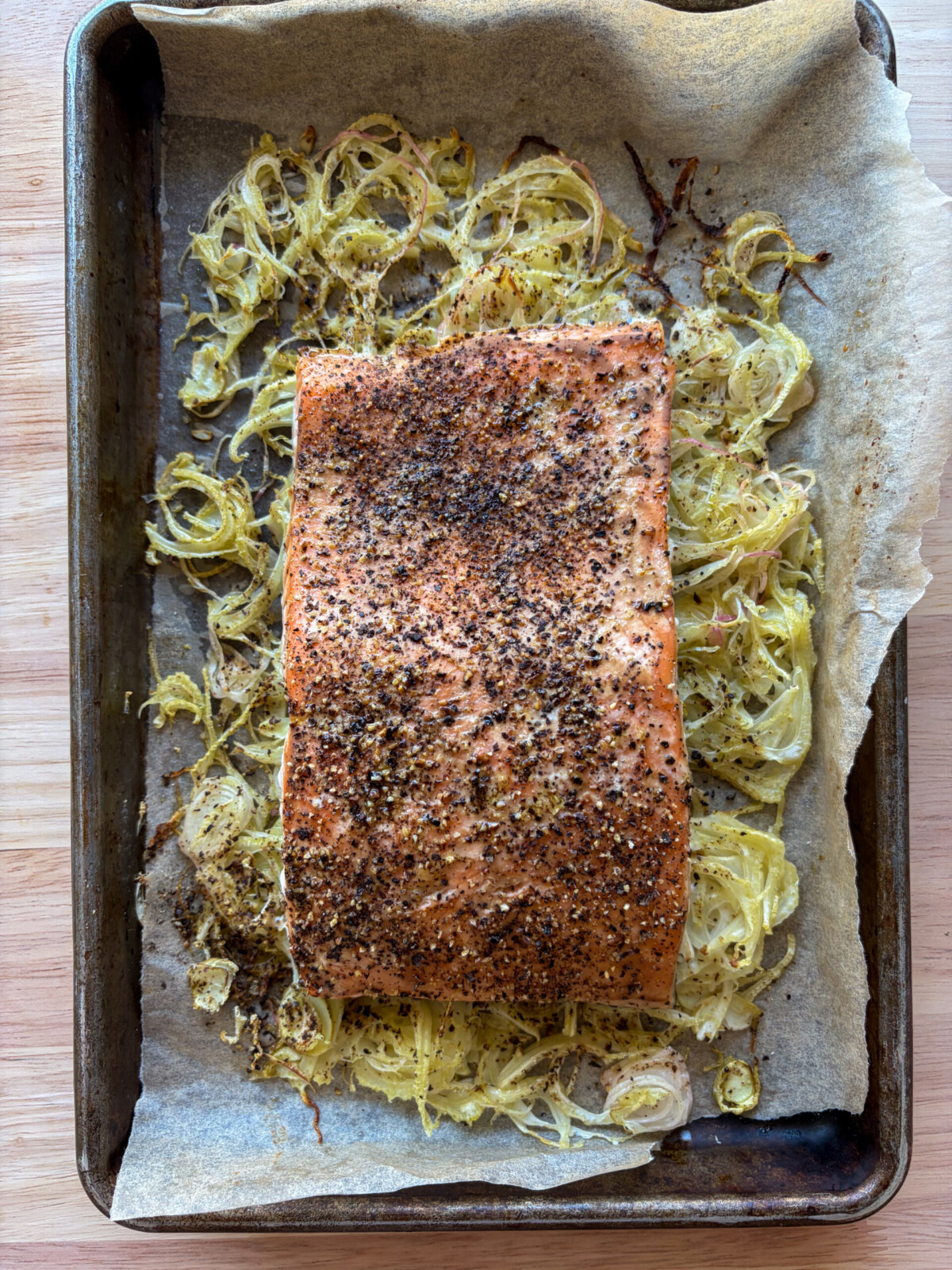 How to make Slow Roasted Salmon with Fennel (2)