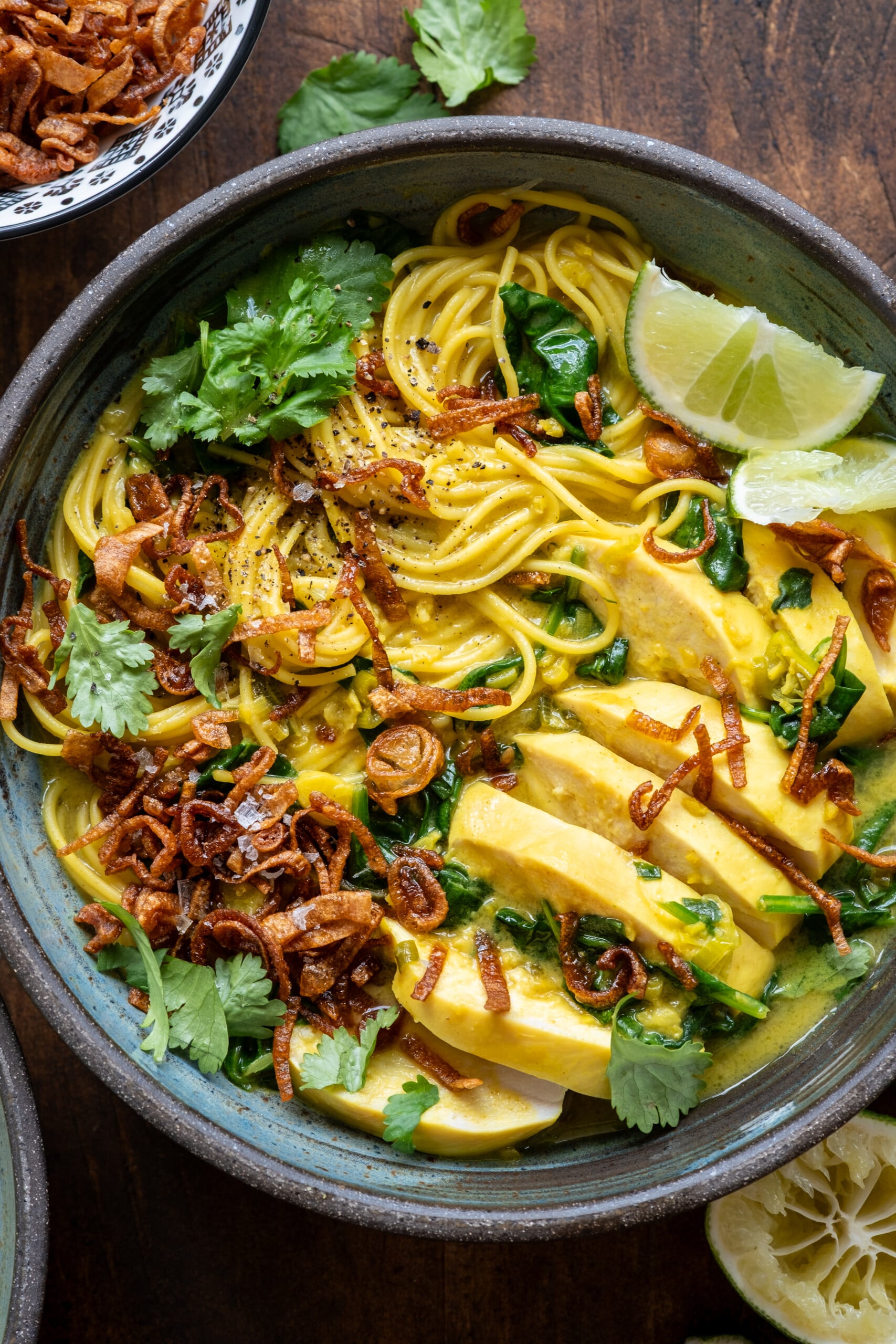 Turmeric Ginger Chicken Noodle Soup