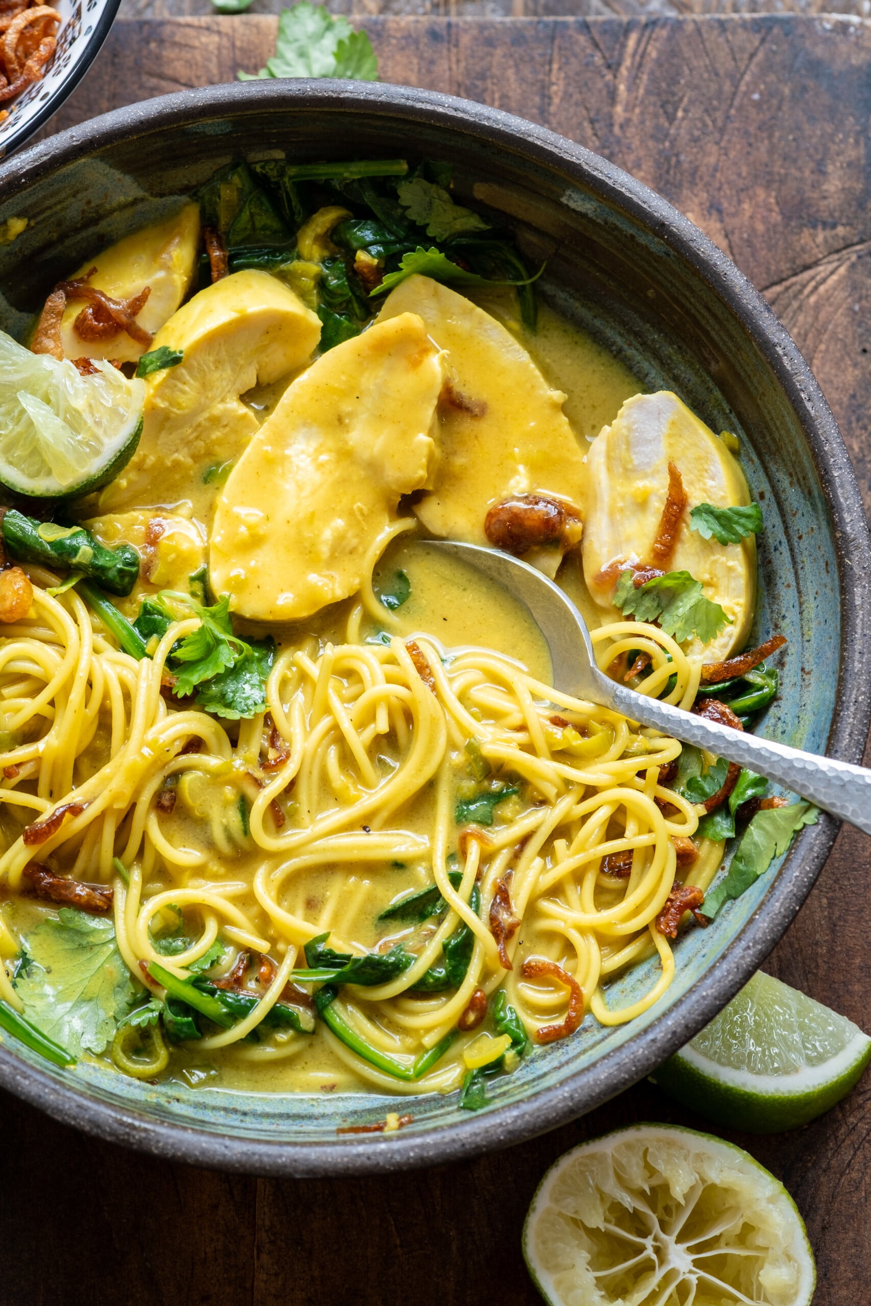 Turmeric Ginger Chicken Noodle Soup